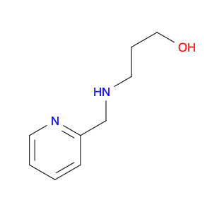 3-((2-pyridinylmethyl)amino)-1-propanol