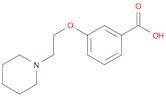 3-(2-(Piperidin-1-yl)ethoxy)benzoic acid