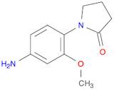 1-(4-AMINO-2-METHOXYPHENYL)PYRROLIDIN-2-ONE