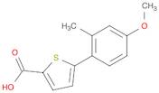 5-(4-Methoxy-2-methylphenyl)thiophene-2-carboxylic acid