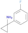 1-(3-Fluorophenyl)cyclopropanamine