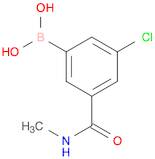 (3-Chloro-5-(methylcarbamoyl)phenyl)boronic acid