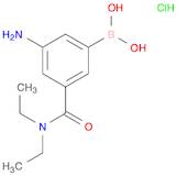 3-Amino-5-diethylcarbamoylphenylboronic acid, HCl