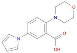 2-MORPHOLINO-5-(1H-PYRROL-1-YL)BENZOIC ACID