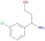 3-Amino-3-(3-chlorophenyl)-propan-1-ol