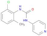 Urea, N-(2-chloro-6-methylphenyl)-N'-4-pyridinyl-