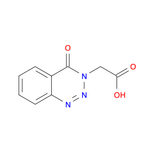 1,2,3-Benzotriazine-3(4H)-aceticacid, 4-oxo-