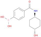 (4-(((1r,4r)-4-Hydroxycyclohexyl)carbamoyl)phenyl)boronic acid