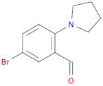 5-BroMo-2-(pyrrolidin-1-yl)benzaldehyde