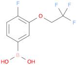 (4-Fluoro-3-(2,2,2-trifluoroethoxy)phenyl)boronic acid