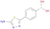 (4-(5-Amino-1,3,4-thiadiazol-2-yl)phenyl)boronic acid