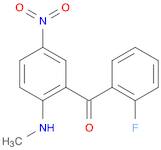 (2-Fluorophenyl)(2-(methylamino)-5-nitrophenyl)methanone