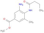 Methyl 3-amino-4-butyramido-5-methylbenzoate