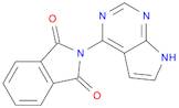 2-(7H-Pyrrolo[2,3-d]pyrimidin-4-yl)isoindoline-1,3-dione