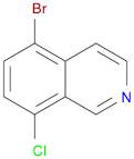 5-Bromo-8-chloroisoquinoline