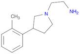 2-[3-(2-METHYLPHENYL)PYRROLIDIN-1-YL]ETHANAMINE