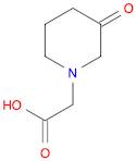 2-(3-Oxopiperidin-1-yl)acetic acid