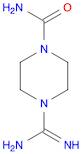 4-Carbamimidoylpiperazine-1-carboxamide