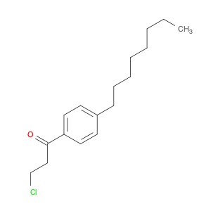 3-Chloro-1-(4-octylphenyl)propan-1-one