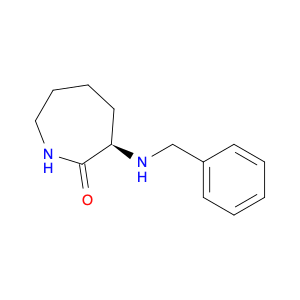 (R)-3-(benzylamino)azepan-2-one