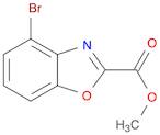 Methyl 4-bromobenzo[d]oxazole-2-carboxylate