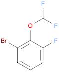 1-BROMO-2-DIFLUOROMETHOXY-3-FLUORO-BENZENE