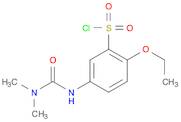 5-(3,3-Dimethylureido)-2-ethoxybenzene-1-sulfonyl chloride