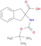 2-((tert-Butoxycarbonyl)amino)-2,3-dihydro-1H-indene-2-carboxylic acid