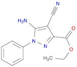 Ethyl 5-amino-4-cyano-1-phenyl-1H-pyrazole-3-carboxylate