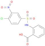 2-[(4-chloro-3-nitro-phenyl)sulfonylamino]benzoic acid