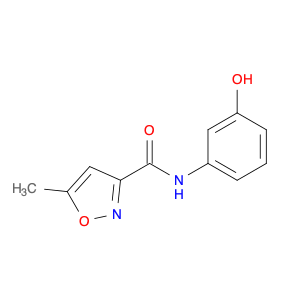 N-(3-Hydroxyphenyl)-5-methylisoxazole-3-carboxamide