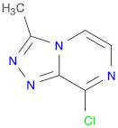 8-Chloro-3-methyl-[1,2,4]triazolo[4,3-a]pyrazine