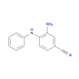 3-Amino-4-(phenylamino)benzonitrile