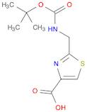 2-[[(tert-butoxycarbonyl)amino]methyl]thiazole-4-carboxylic acid