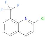 Quinoline, 2-chloro-8-(trifluoromethyl)-