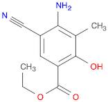 Ethyl 4-amino-5-cyano-2-hydroxy-3-methylbenzoate