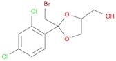 (2-(Bromomethyl)-2-(2,4-dichlorophenyl)-1,3-dioxolan-4-yl)methanol