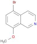 Isoquinoline, 5-bromo-8-methoxy-