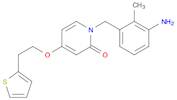 1-(3-Amino-2-methylbenzyl)-4-(2-(thiophen-2-yl)ethoxy)pyridin-2(1H)-one