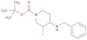 tert-Butyl 4-(benzylamino)-3-fluoropiperidine-1-carboxylate