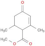 2-Cyclohexene-1-carboxylic acid, 2,6-dimethyl-4-oxo-, methyl ester