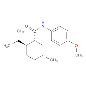 Cyclohexanecarboxamide,N-(4-methoxyphenyl)-5-methyl-2-(1-methylethyl)-, (1R,2S,5R)-