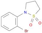 2-(2-bromophenyl)isothiazolidine 1,1-dioxide