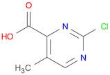 2-Chloro-5-methylpyrimidine-4-carboxylic acid