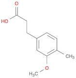 3-(3-Methoxy-4-methylphenyl)propanoic acid