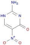 2-Amino-5-nitropyrimidin-4(1H)-one