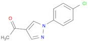 1-[1-(4-CHLOROPHENYL)-1H-PYRAZOL-4-YL]ETHANONE