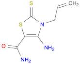 3-Allyl-4-amino-2-thioxo-2,3-dihydrothiazole-5-carboxamide