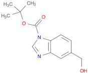 tert-Butyl 5-(hydroxymethyl)-1H-benzo[d]imidazole-1-carboxylate