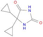 5,5-dicyclopropylimidazolidine-2,4-dione